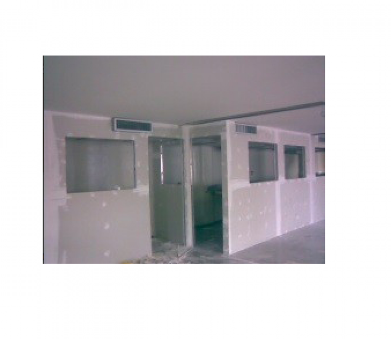 Parede com Drywall Anastácio - Parede de Drywall com Nichos