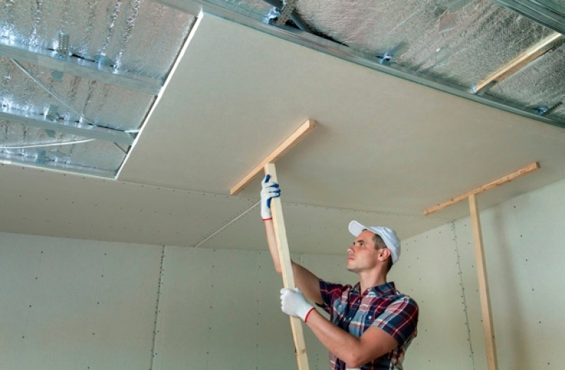 Qual o Valor de Chapa de Drywall Resistente a Umidade Indaiatuba - Chapa de Drywall Verde