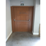 porta de madeira com isolamento acústico valor Gravataí