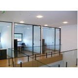 preço de divisória de vidro escritório Belo Horizonte